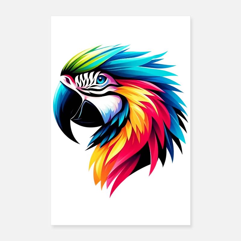 Perroquet Poster 40 x 60 cm