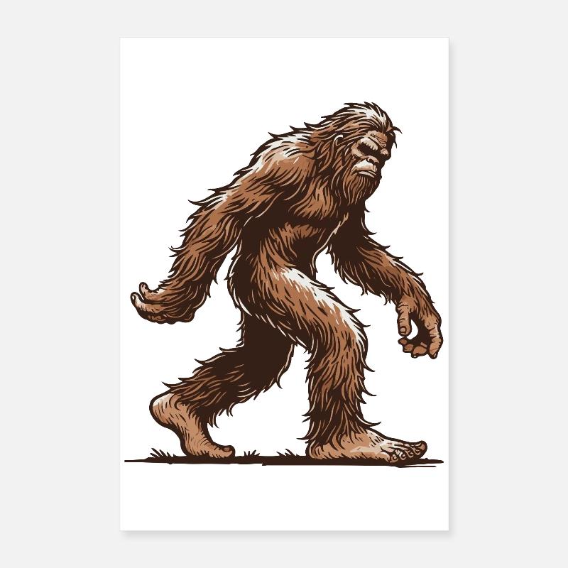 Bigfoot Poster 40x60 cm