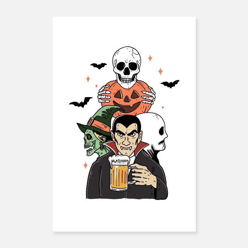 Ami effrayant Poster 40 x 60 cm