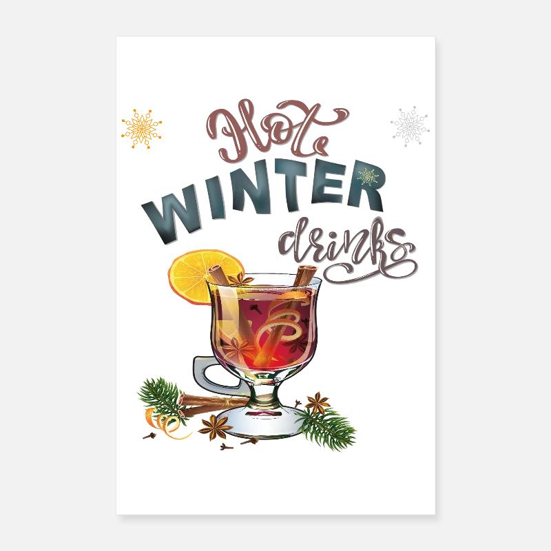 hiver Poster 40 x 60 cm