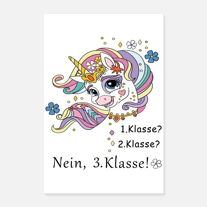 School child 3rd grade Poster 16" x 24" (40x60 cm)