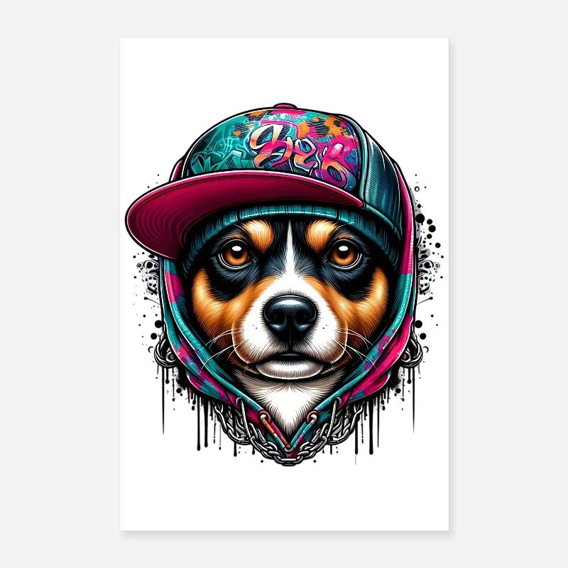 Dog Poster 16" x 24" (40x60 cm)