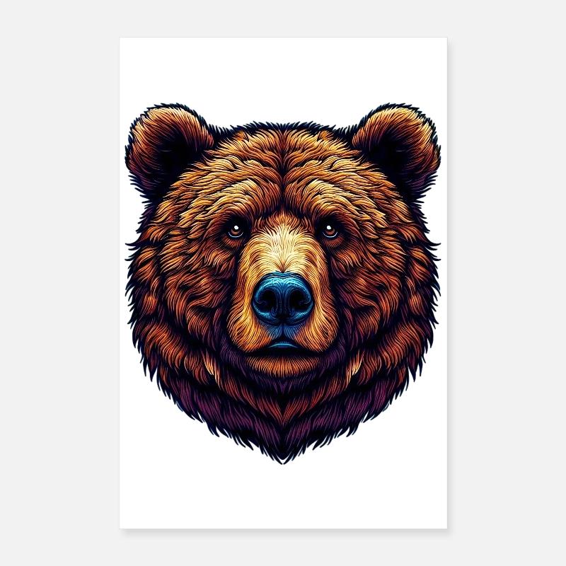 Bär Poster 40x60 cm