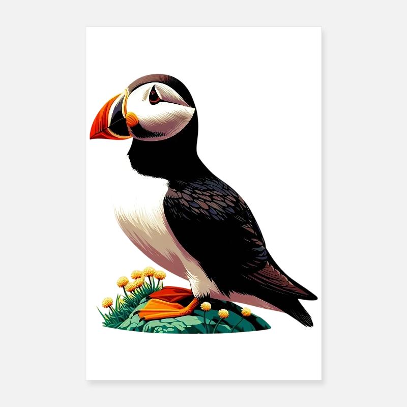 Papageitaucher Poster 40x60 cm