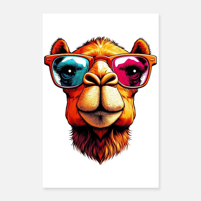 Chameau Poster 40 x 60 cm