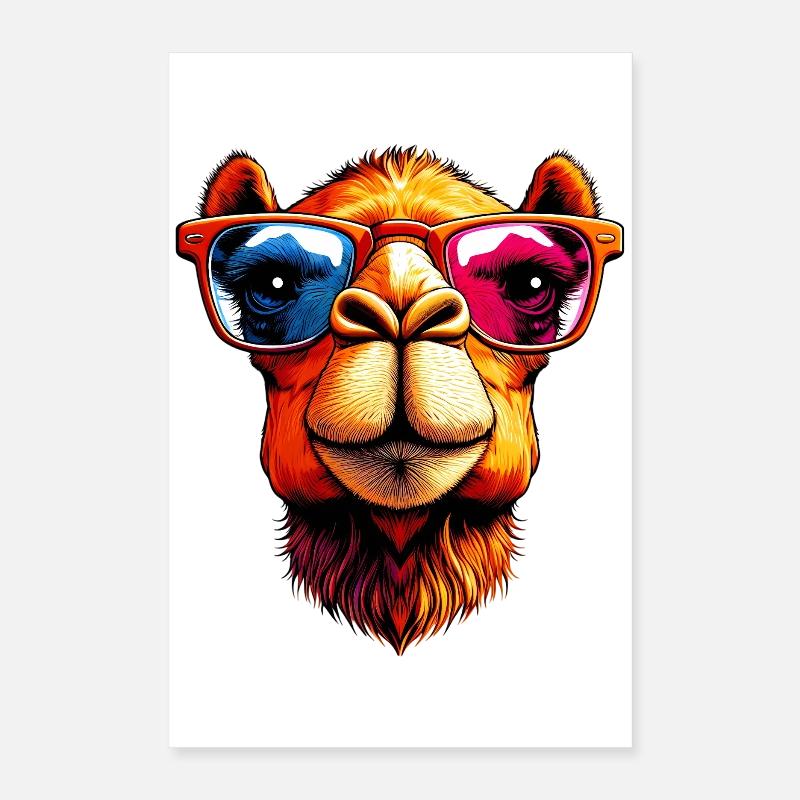 Kamel Poster 40x60 cm
