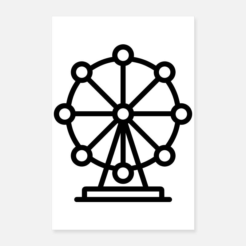 Riesenrad Poster 40x60 cm