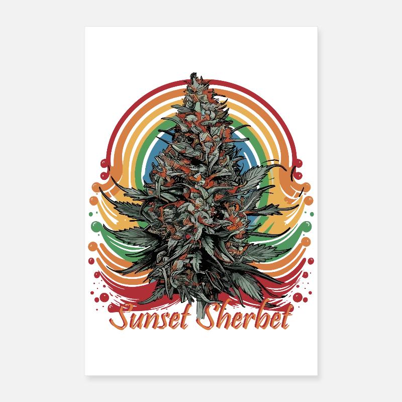Sunset Sherbet Poster 40x60 cm