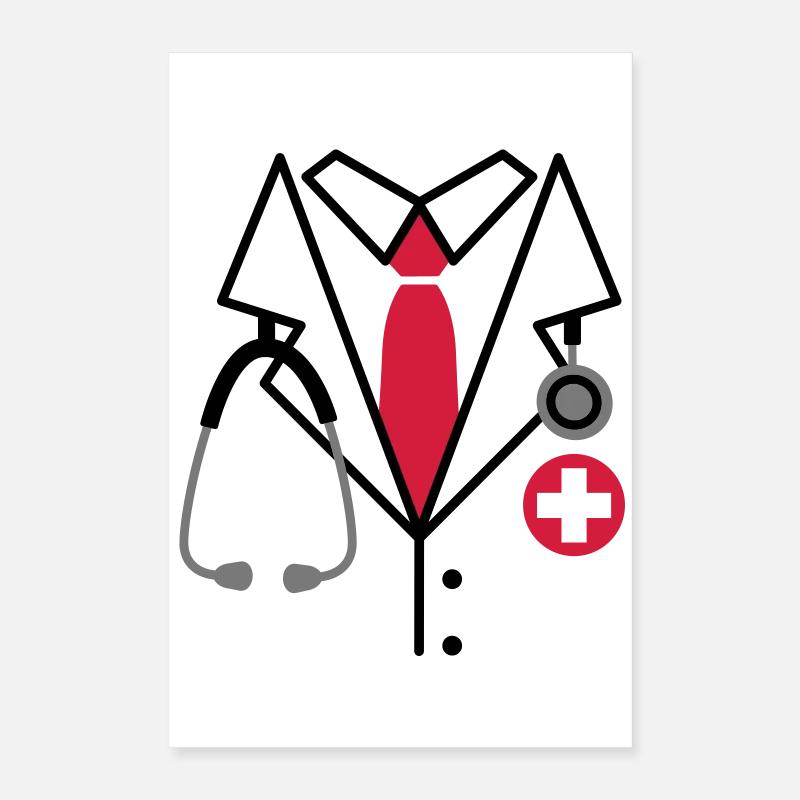 Médecin Poster 40 x 60 cm