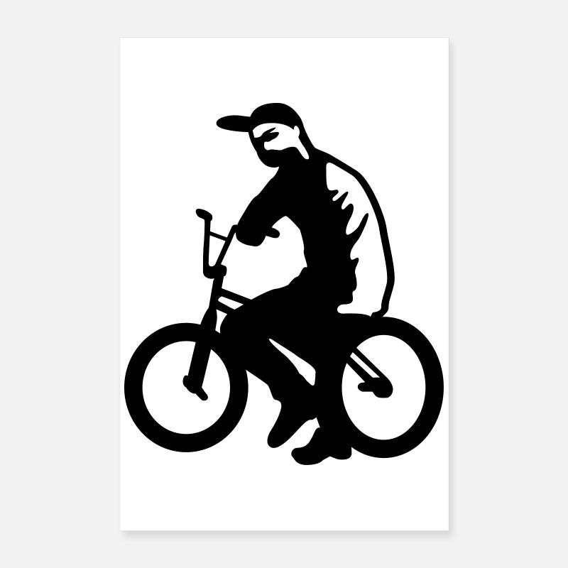 bmx Poster 16" x 24" (40x60 cm)