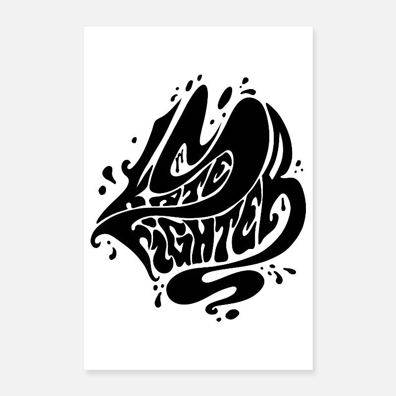 Skate Fighter Poster 40 x 60 cm