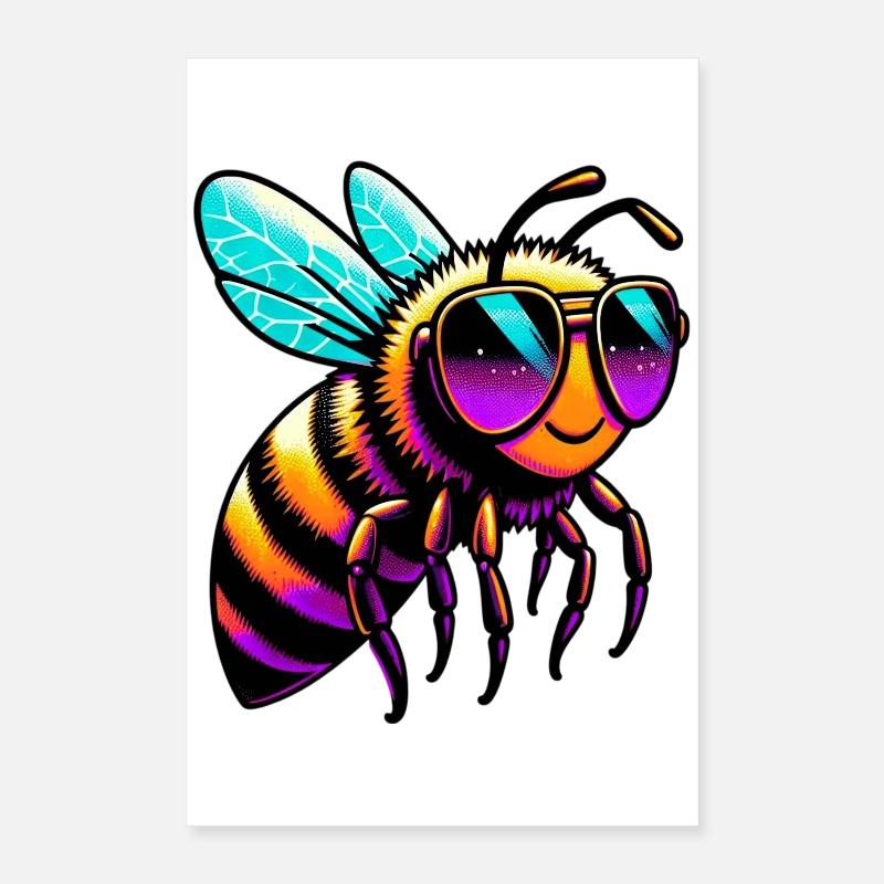 Abeille Poster 40 x 60 cm