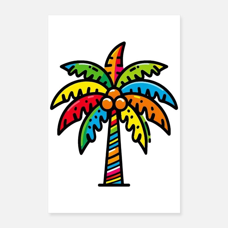 Palmier Poster 40 x 60 cm