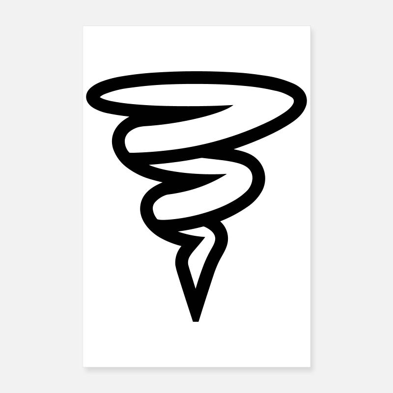 tornade Poster 40 x 60 cm