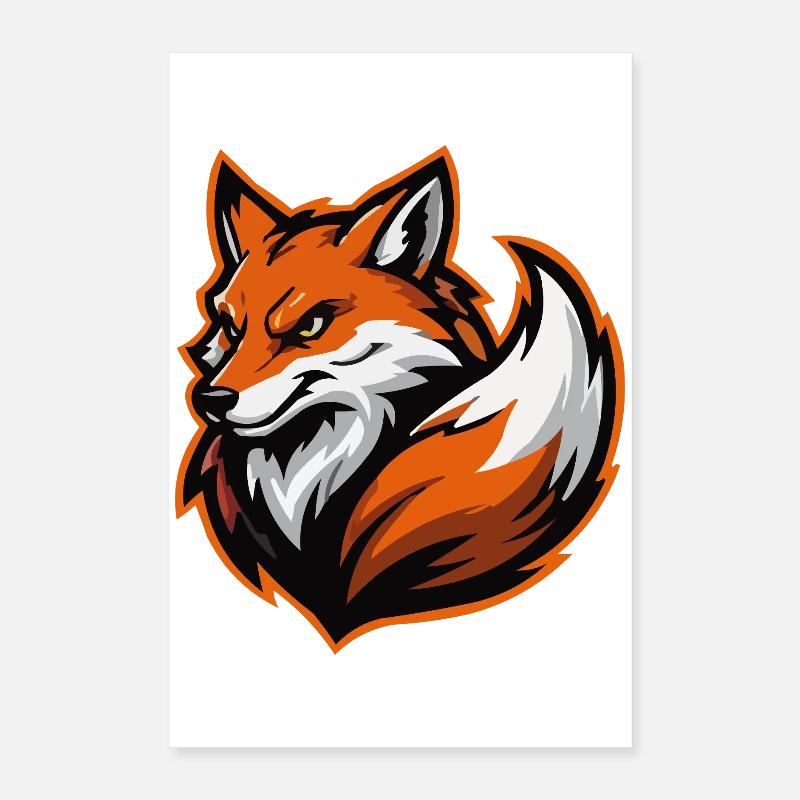 Fox Esports Poster 40 x 60 cm