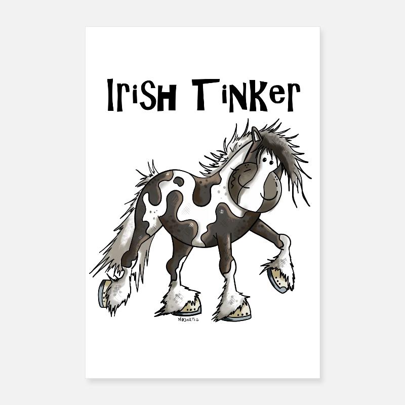 Tracy der Irish Tinker Poster 40x60 cm