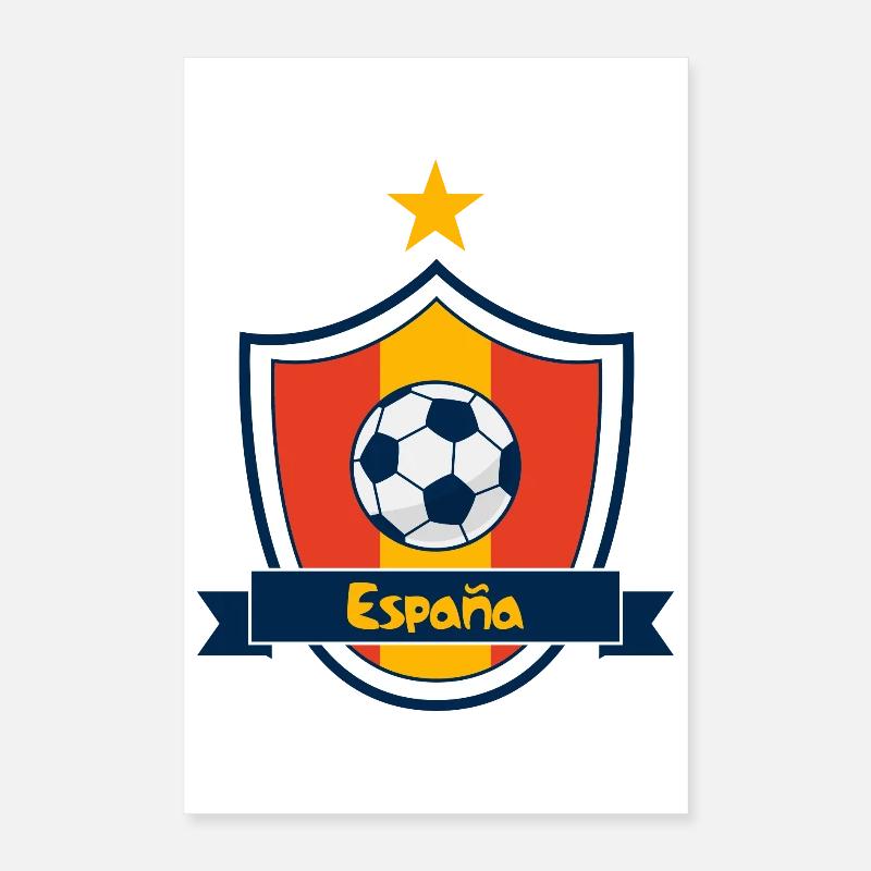 Wappen Spanien Poster 40x60 cm