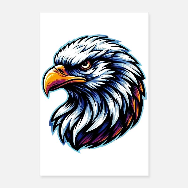 Bald Eagle Poster 16" x 24" (40x60 cm)