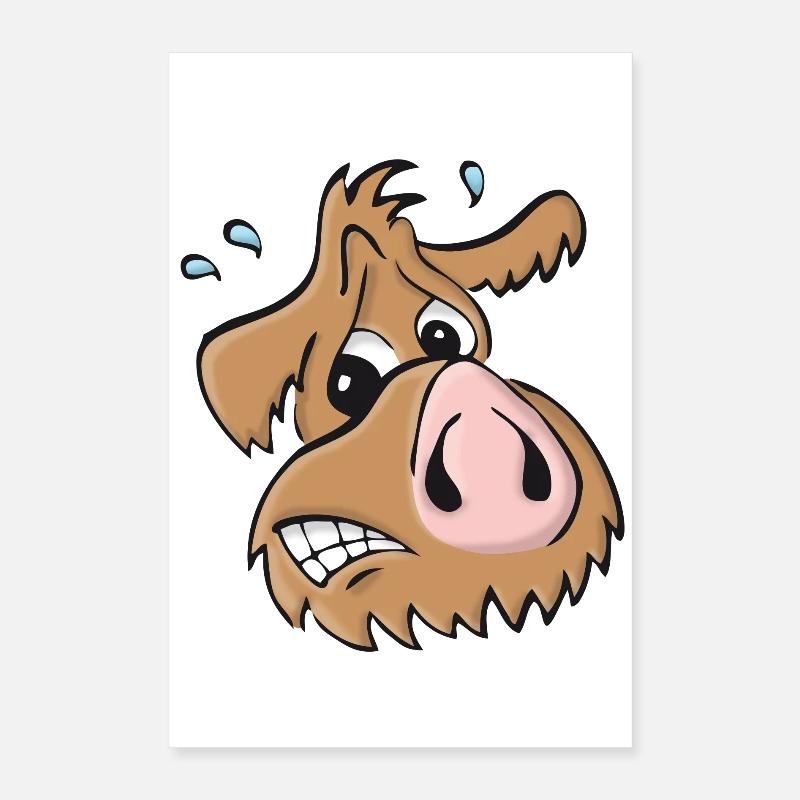 Pig dog - oops Poster 16" x 24" (40x60 cm)