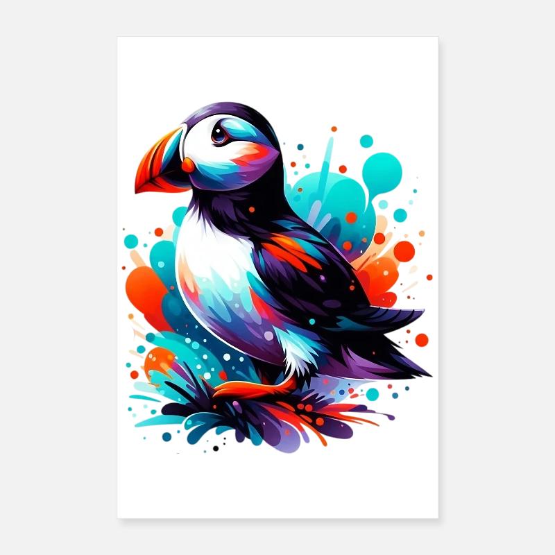Papageitaucher Poster 40x60 cm