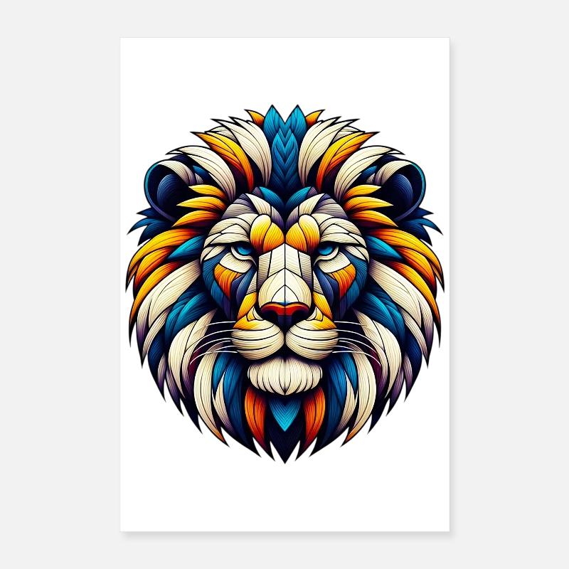Löwe Poster 40x60 cm