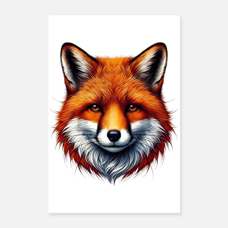 Renard Poster 40 x 60 cm
