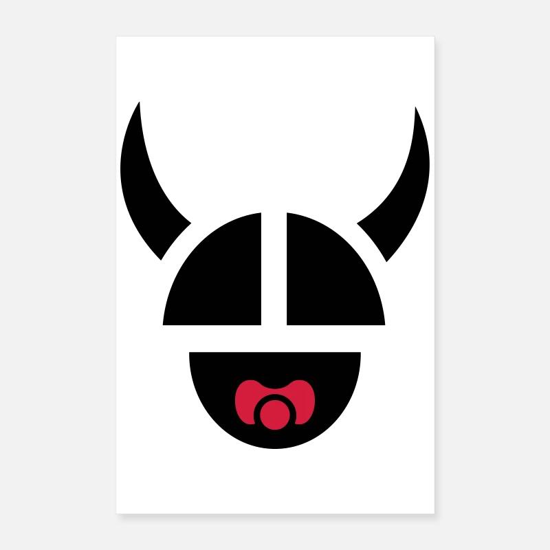 Viking enfant Poster 40 x 60 cm