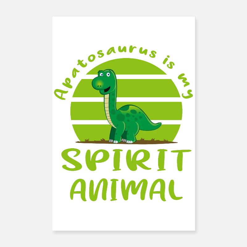Apatosaure Poster 40 x 60 cm