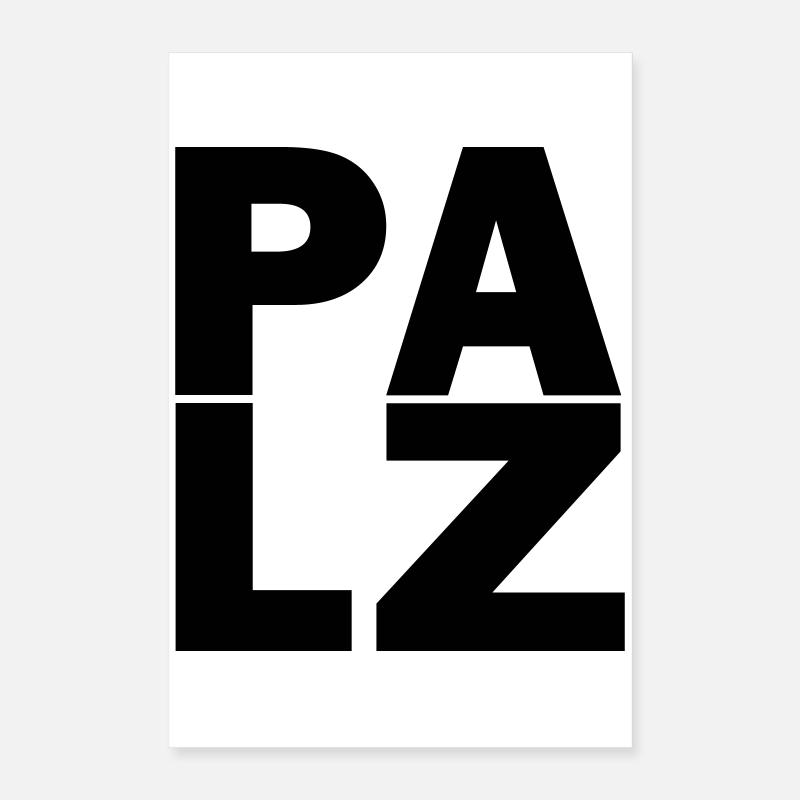 Pfalzluschd Poster 16" x 24" (40x60 cm)