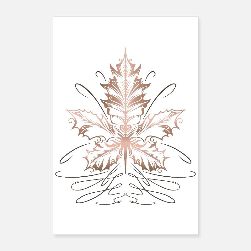 Feuille D’érable, Feuille, Feuillage, Automne Poster 40 x 60 cm
