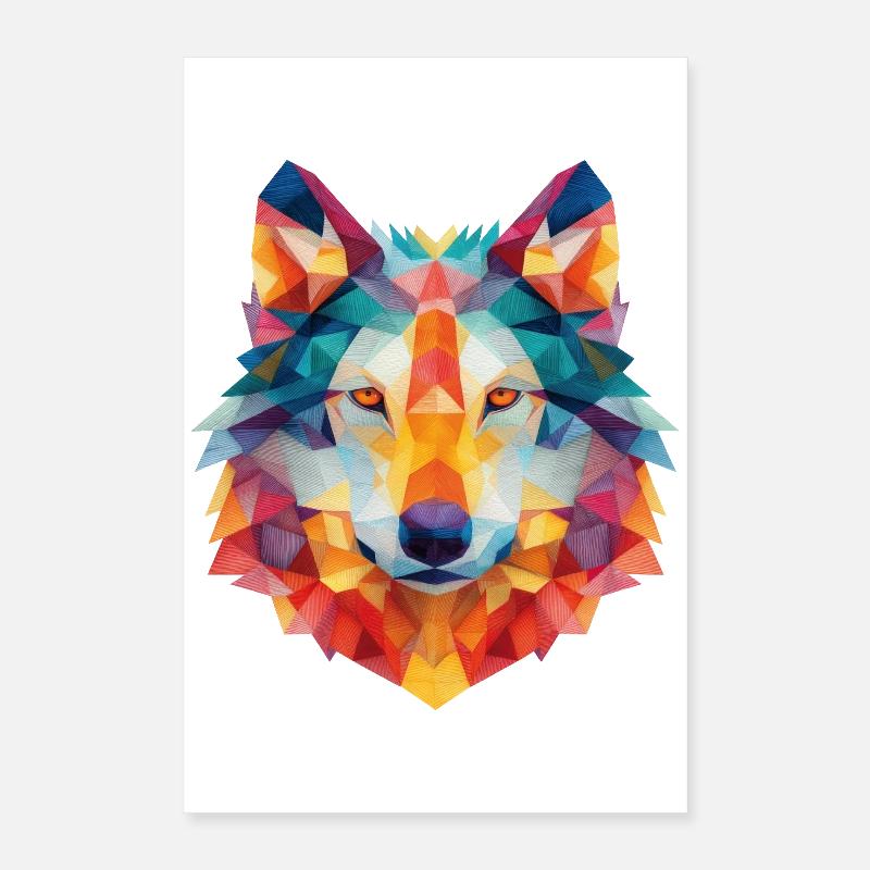 Loup Poster 40 x 60 cm
