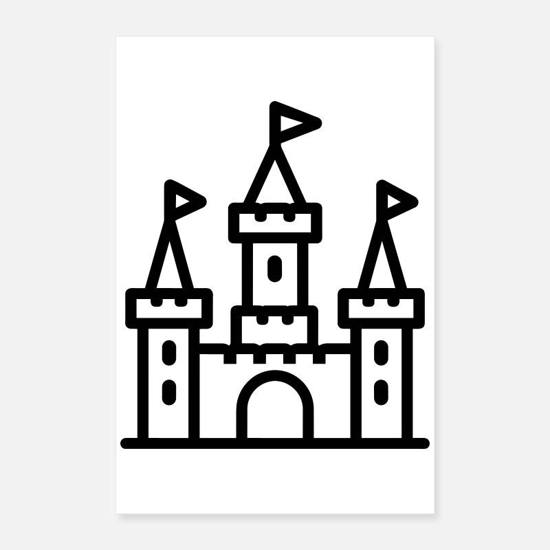 castle Poster 16" x 24" (40x60 cm)
