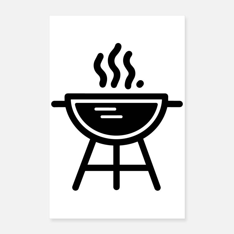 Barbecue Poster 16" x 24" (40x60 cm)