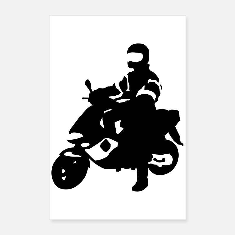 Scooter Poster 16" x 24" (40x60 cm)