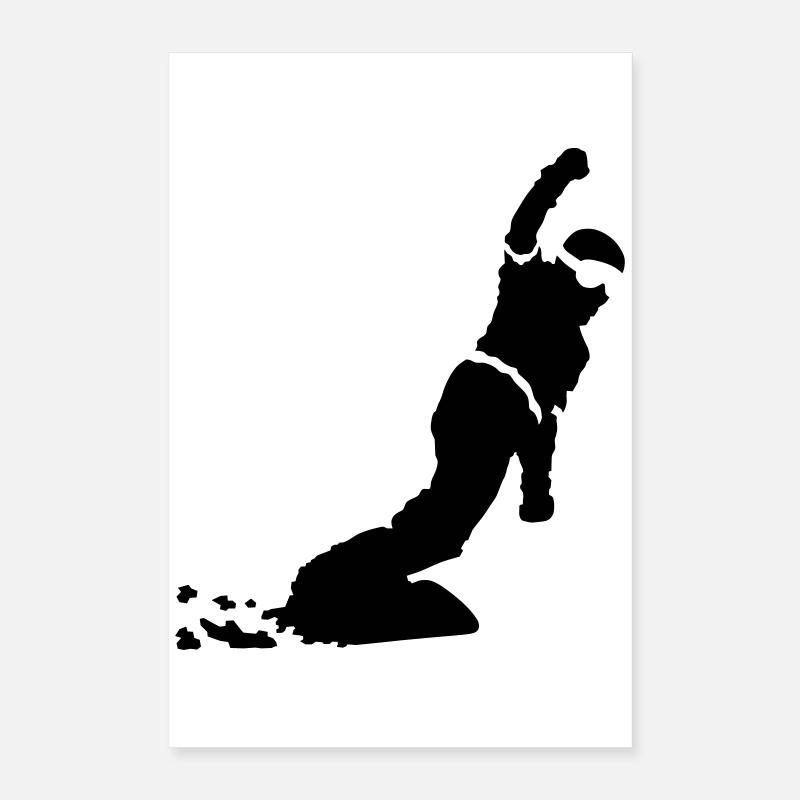 snowboarder Poster 16" x 24" (40x60 cm)