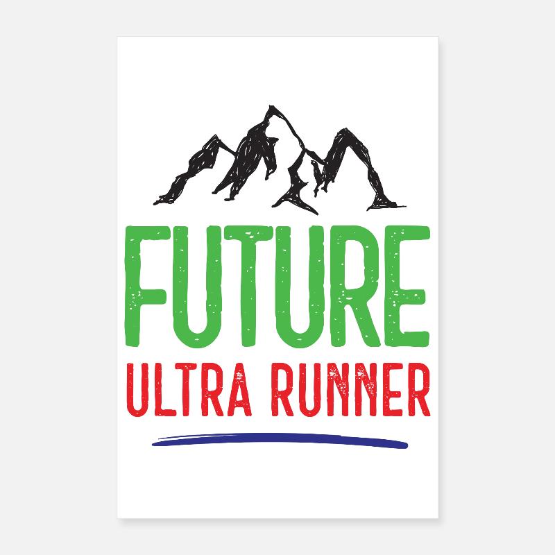 Future Ultra Runner Poster 40x60 cm
