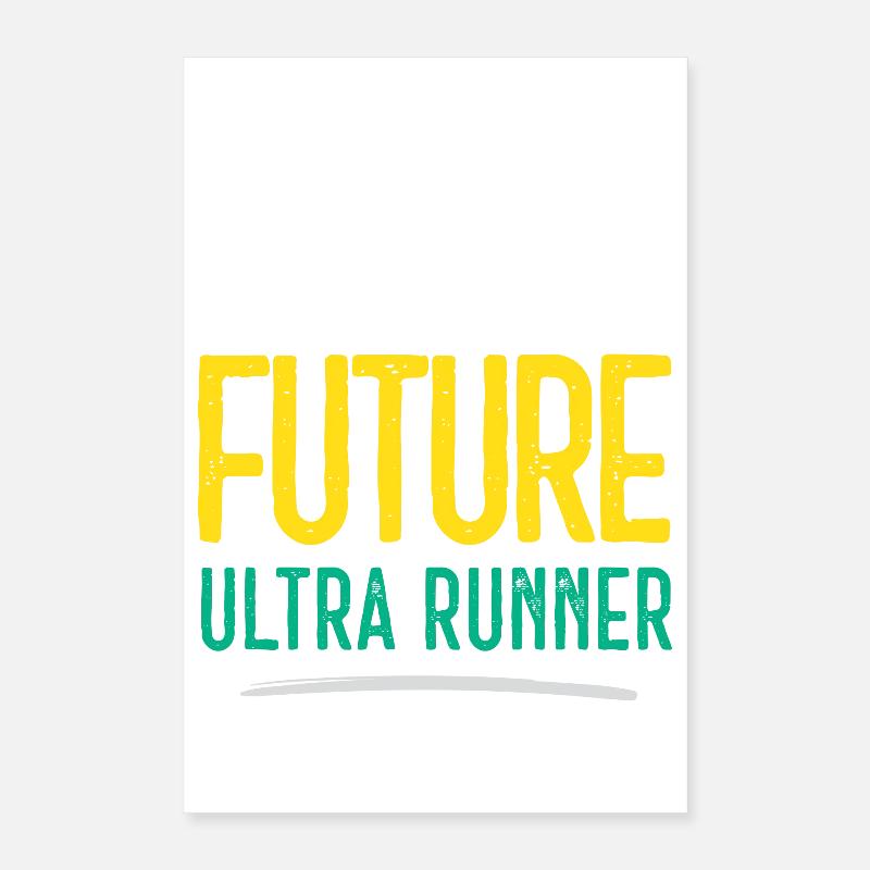 Future Ultra Runner Poster 40x60 cm