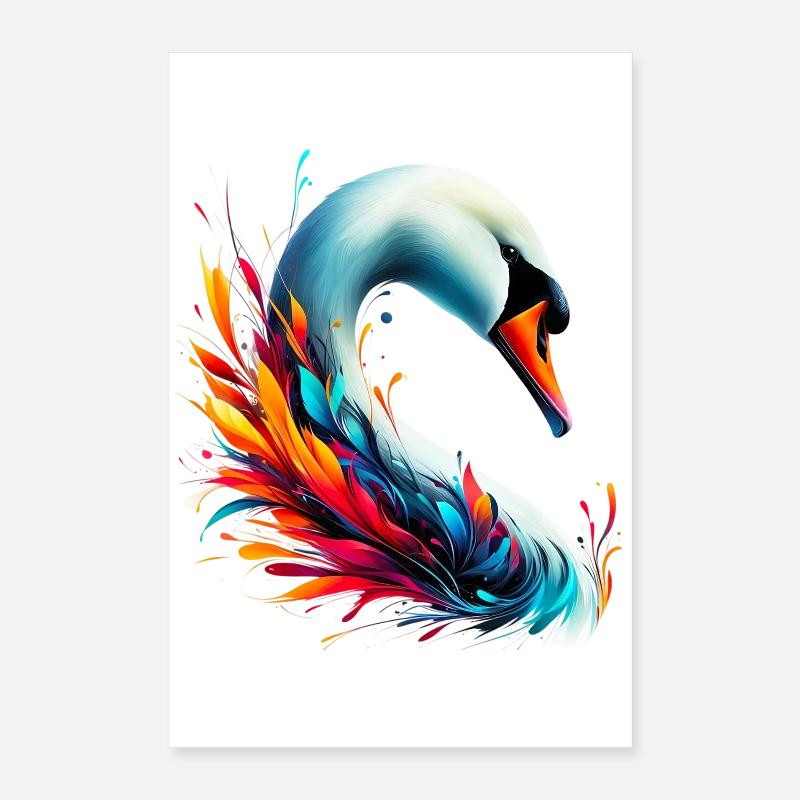 Cygne Poster 40 x 60 cm