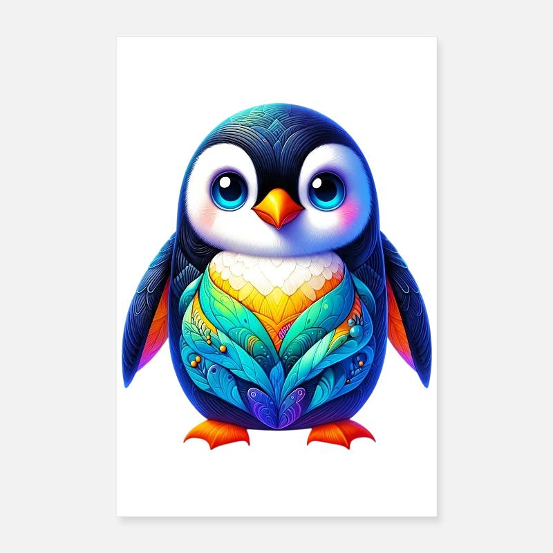 Pingouin Poster 40 x 60 cm