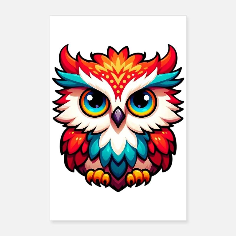 Owl Poster 16" x 24" (40x60 cm)