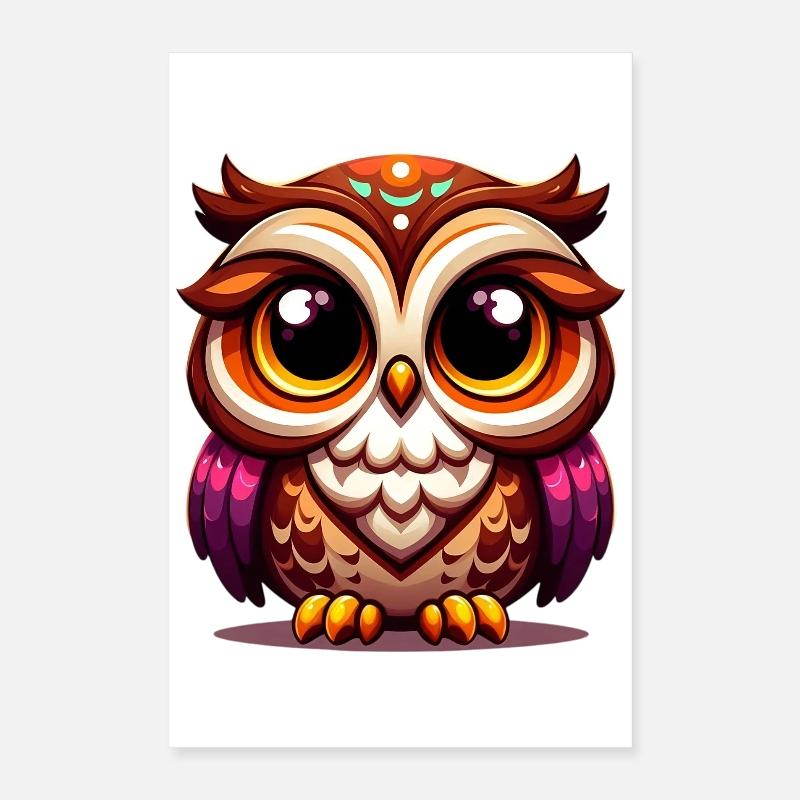 Owl Poster 16" x 24" (40x60 cm)