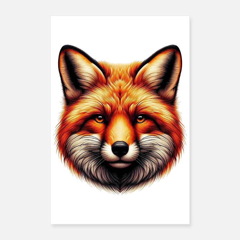 Renard Poster 40 x 60 cm