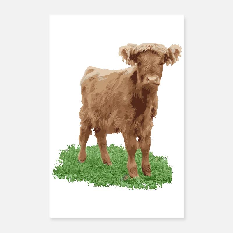 Praline die Färse Poster 40x60 cm