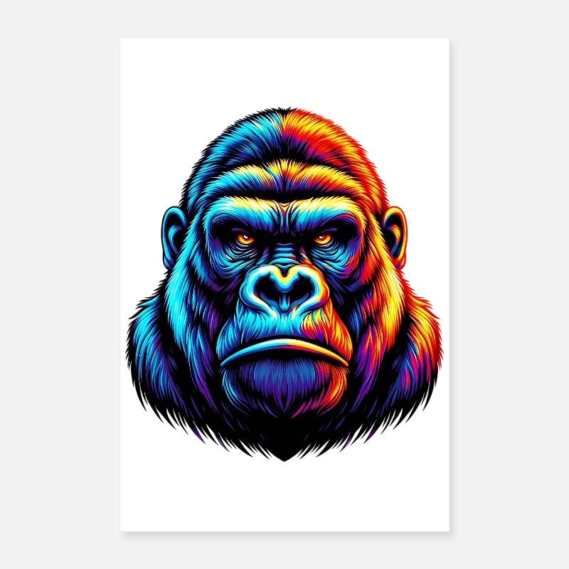 Gorille Poster 40 x 60 cm