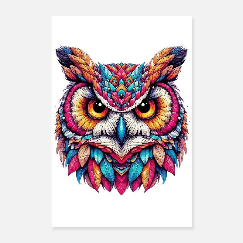 Eule Poster 40x60 cm