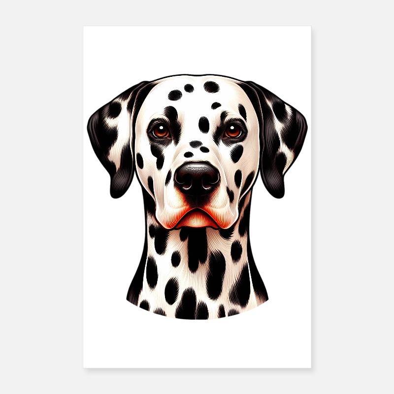Dalmatian Dog Poster 16" x 24" (40x60 cm)