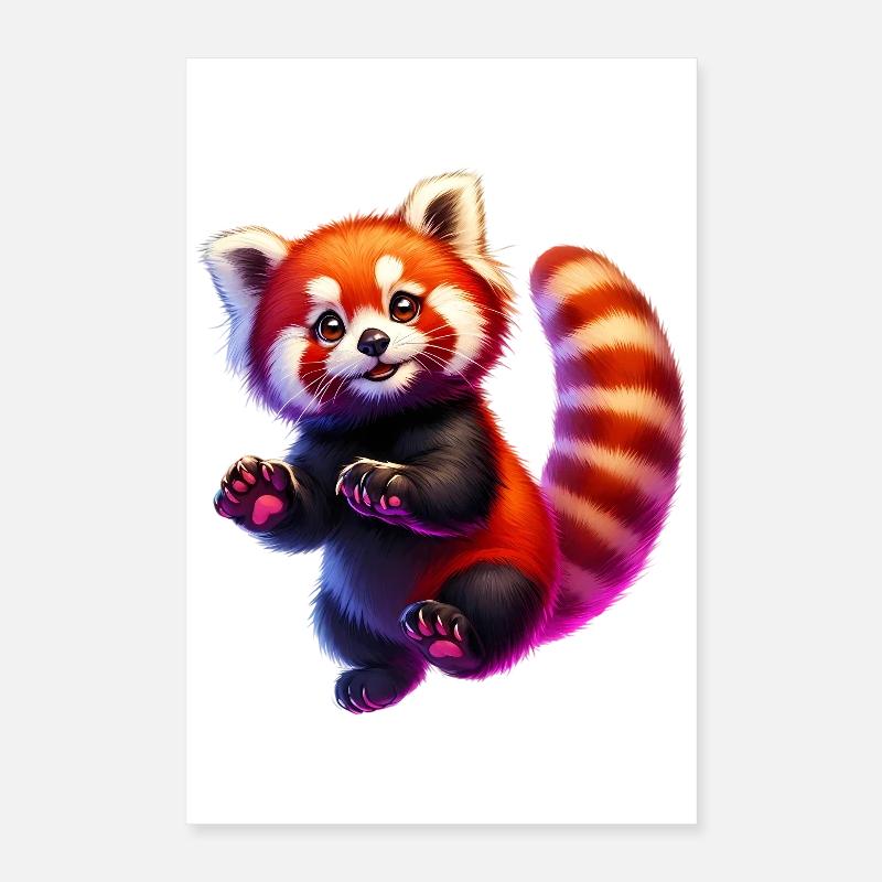 Red panda Poster 16" x 24" (40x60 cm)