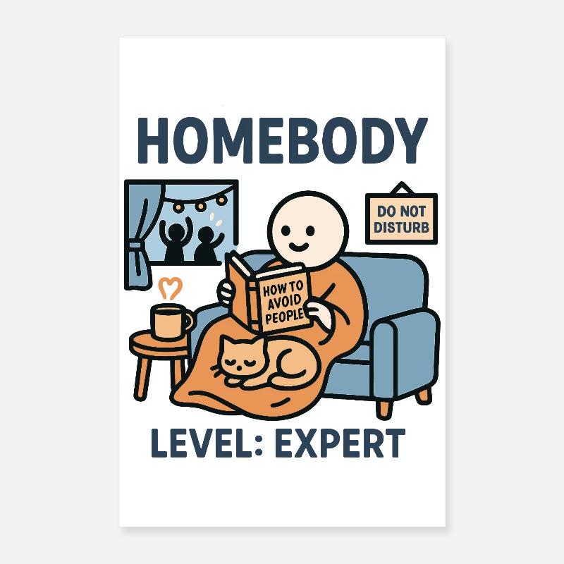 Niveau casanier : Expert Poster 40 x 60 cm
