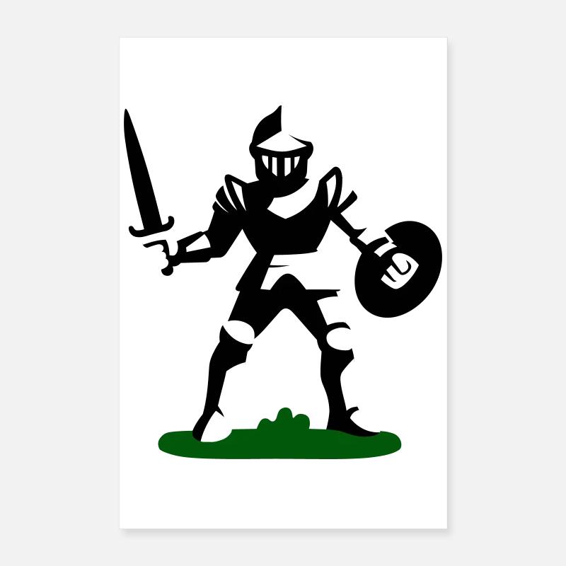 Giocattolo Cavaliere Poster 40x60 cm