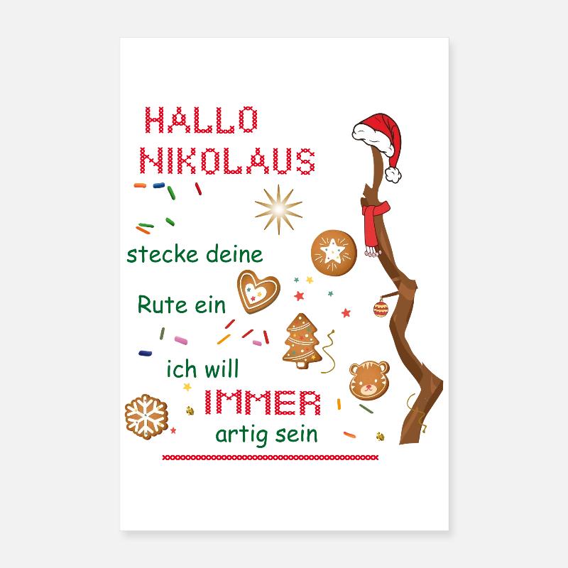 Hello St. Nicholas Poster 16" x 24" (40x60 cm)